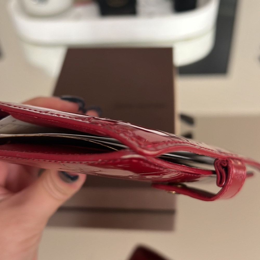 Louis Vuitton Red Vernis Agenda PM with Box🔥🔥🔥 - Picture 7 of 16